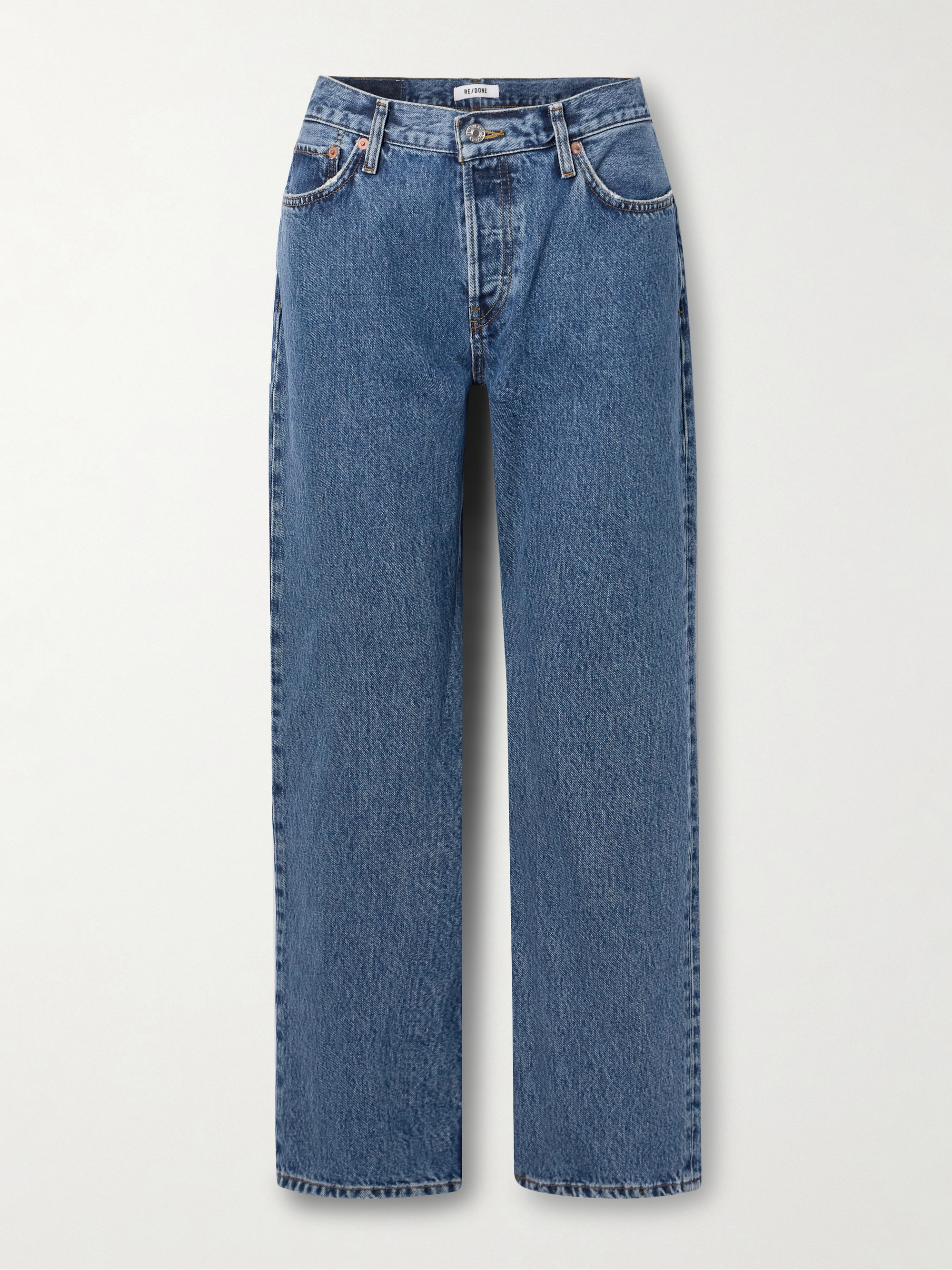 RE/DONE The Standard mid-rise straight-leg organic jeans thumbnail