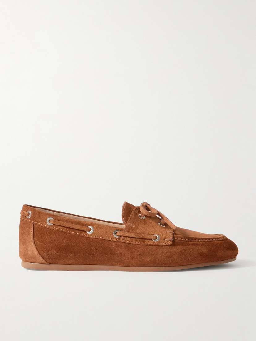 Stuart Weitzman Tinsley Suede Loafers