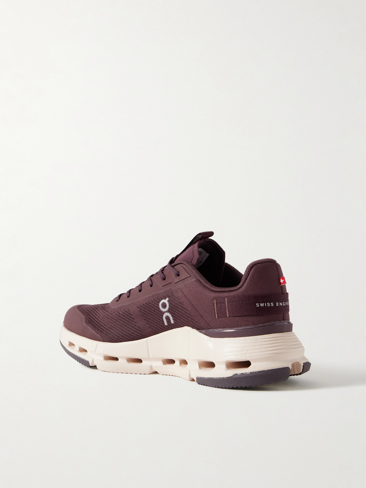 ON CLOUDNOVA FORM 2 FELT AND RUBBER-TRIMMED MESH SNEAKERS