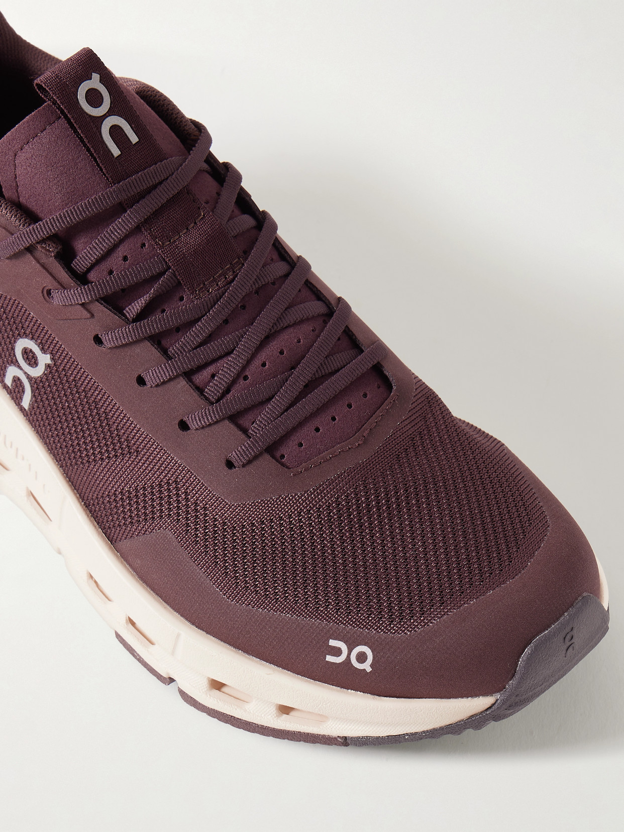 ON CLOUDNOVA FORM 2 FELT AND RUBBER-TRIMMED MESH SNEAKERS