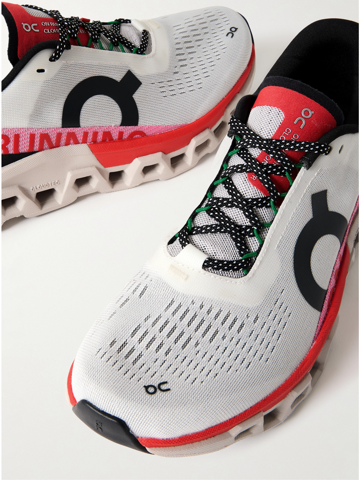 ON CLOUDMONSTER 2 RUBBER-TRIMMED MESH SNEAKERS