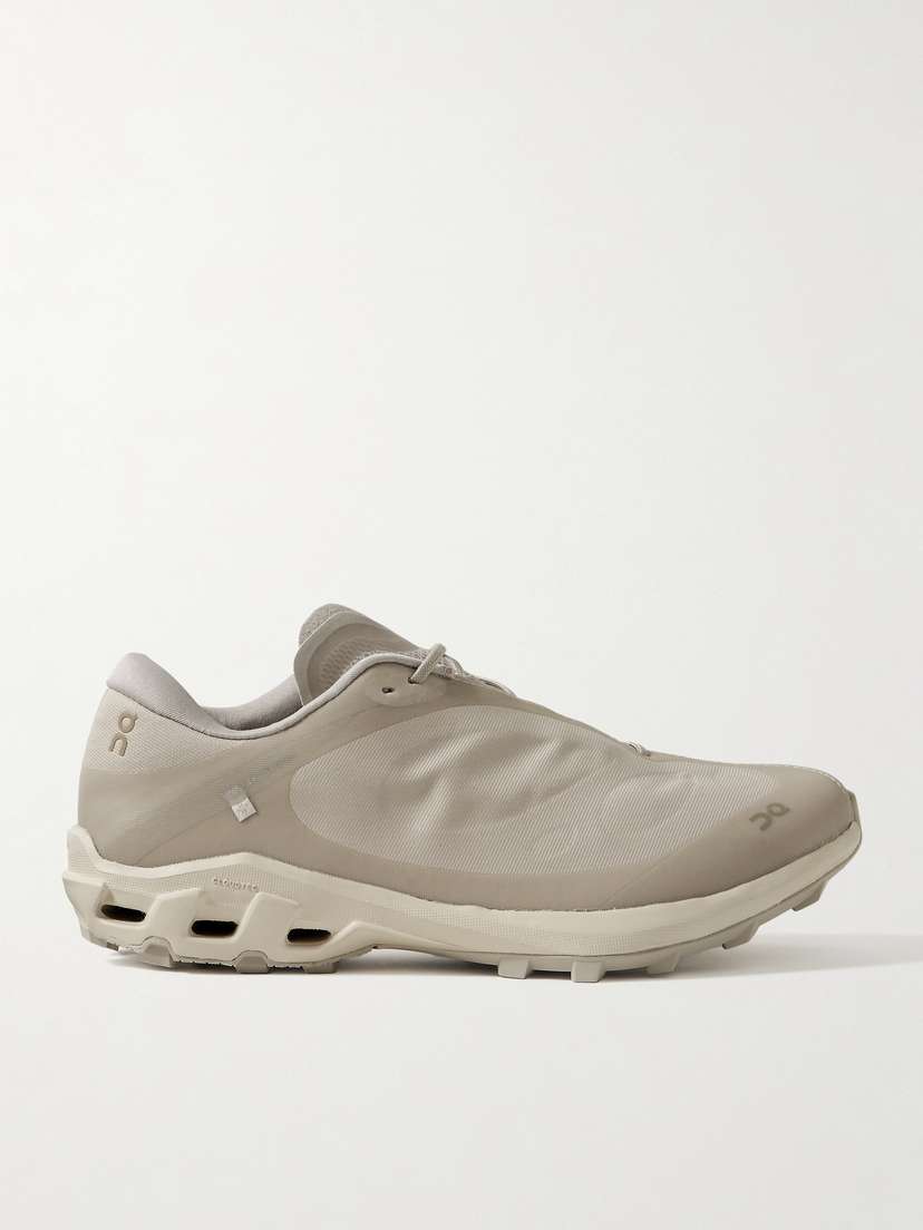 ON + Post Archive Faction Cloudventure Peak Recycled-twill And Mesh Sneakers