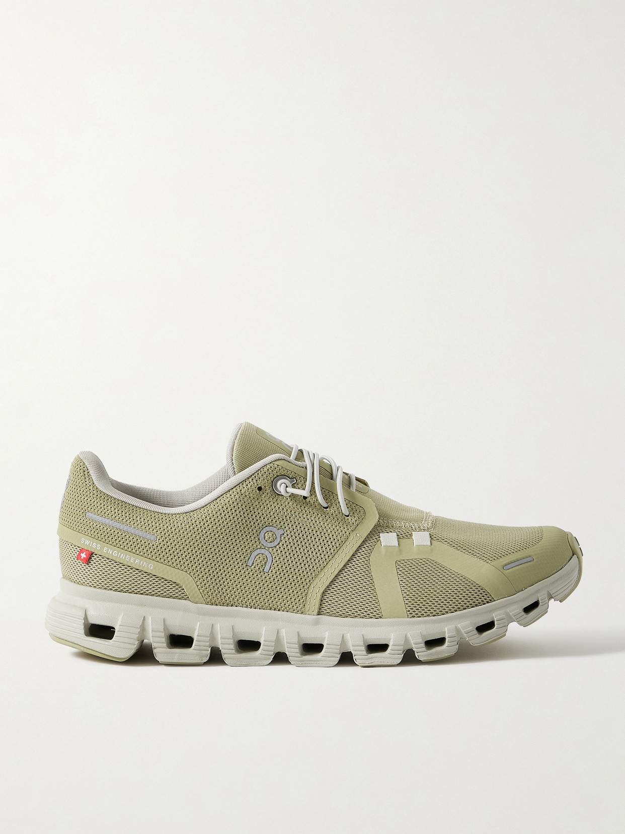 ON - Cloud 6 Mesh Sneakers - Green