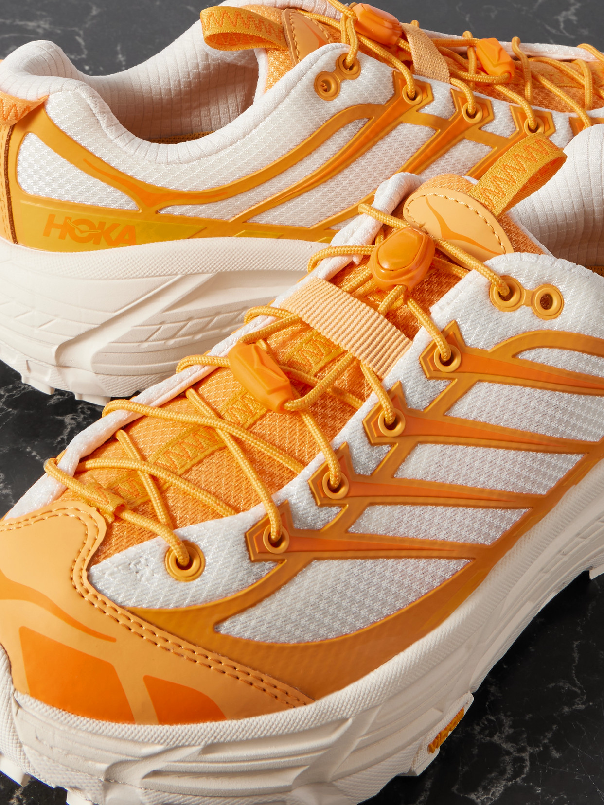 Hoka - Mafate Three2 Rubber-Trimmed Sneakers