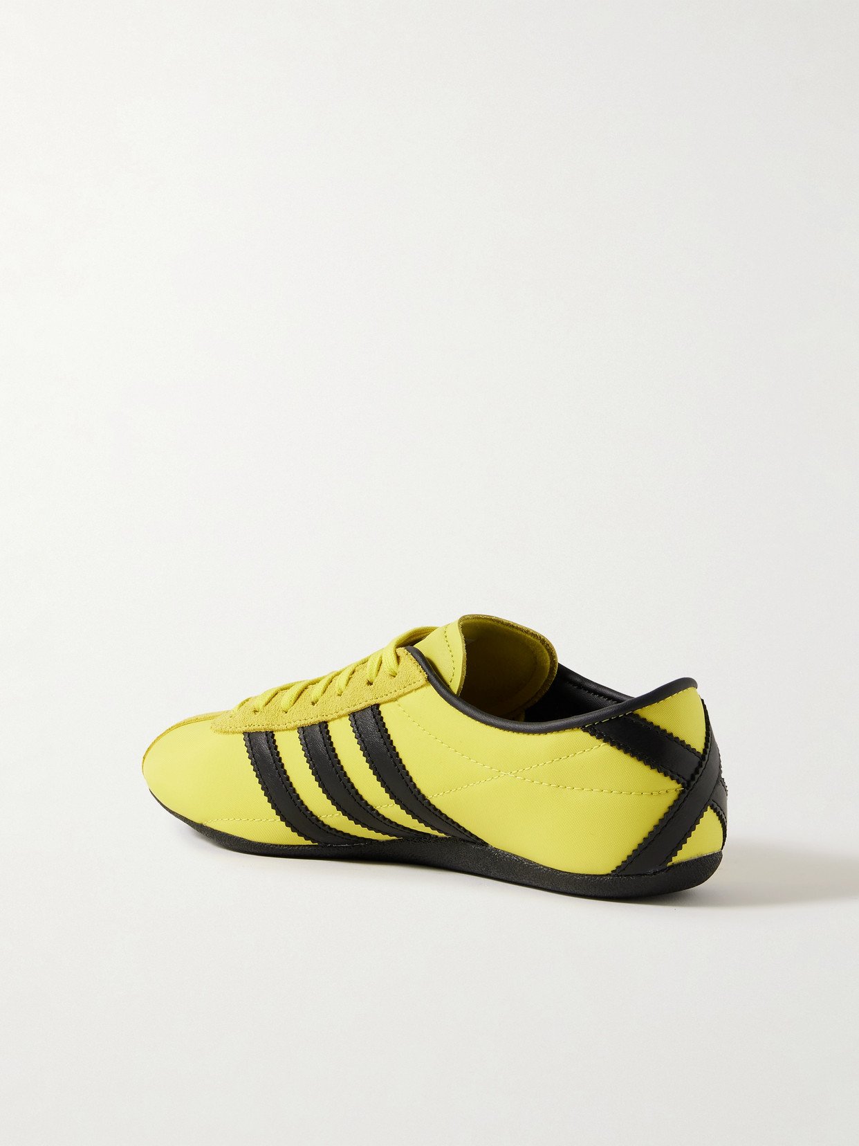 Adidas Originals Tokyo Deconstructed Leather Striped Sneakers In Yellow