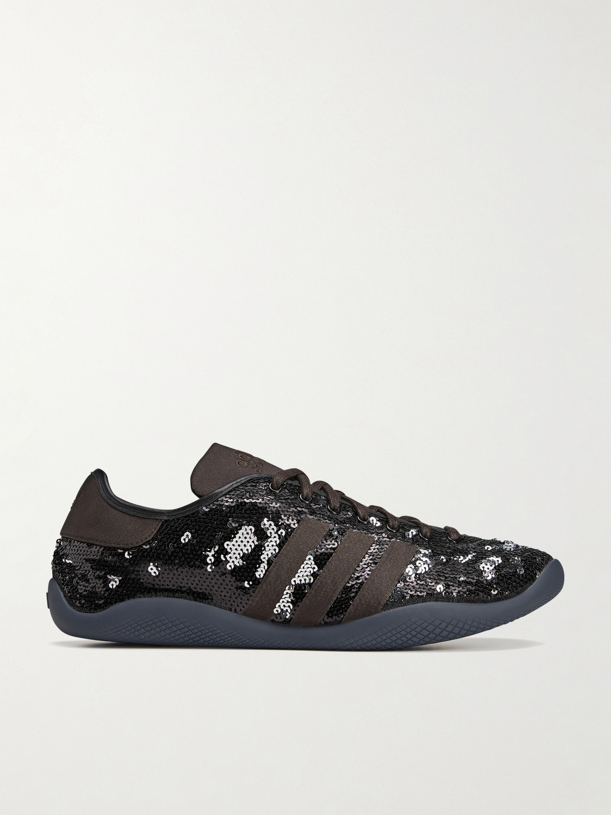 Adidas Originals + Wales Bonner Karintha Lo Sequined Canvas Sneakers