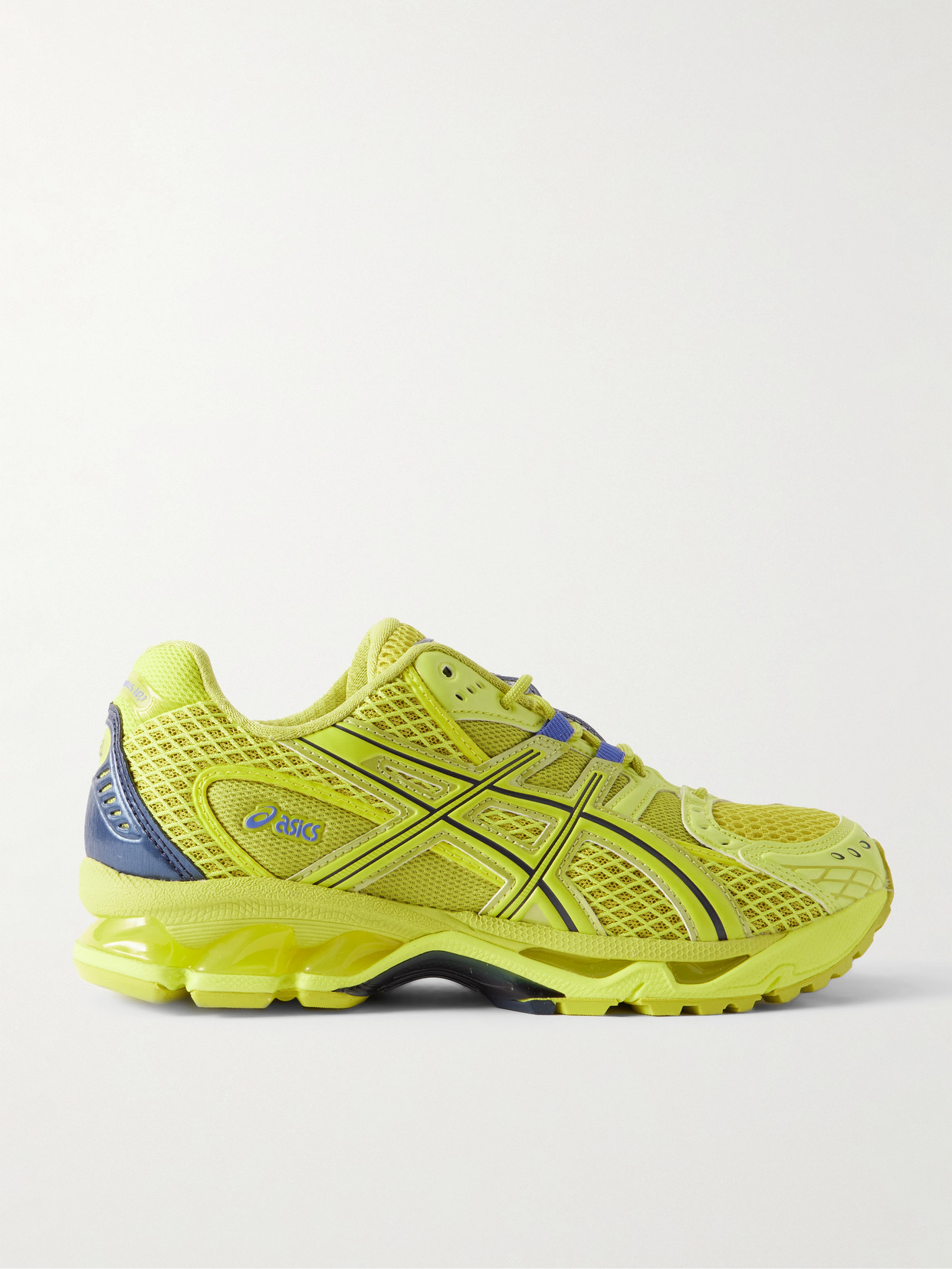 Gel-Nimbus 10.1 Metallic Rubber-Trimmed Sneakers