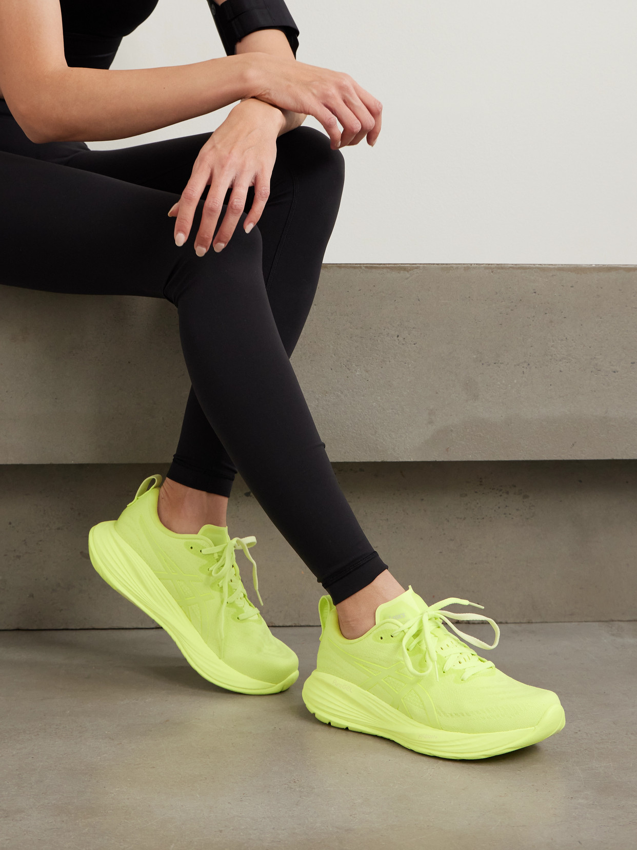 Gel-Cumulus 27 Rubber-Trimmed Sneakers