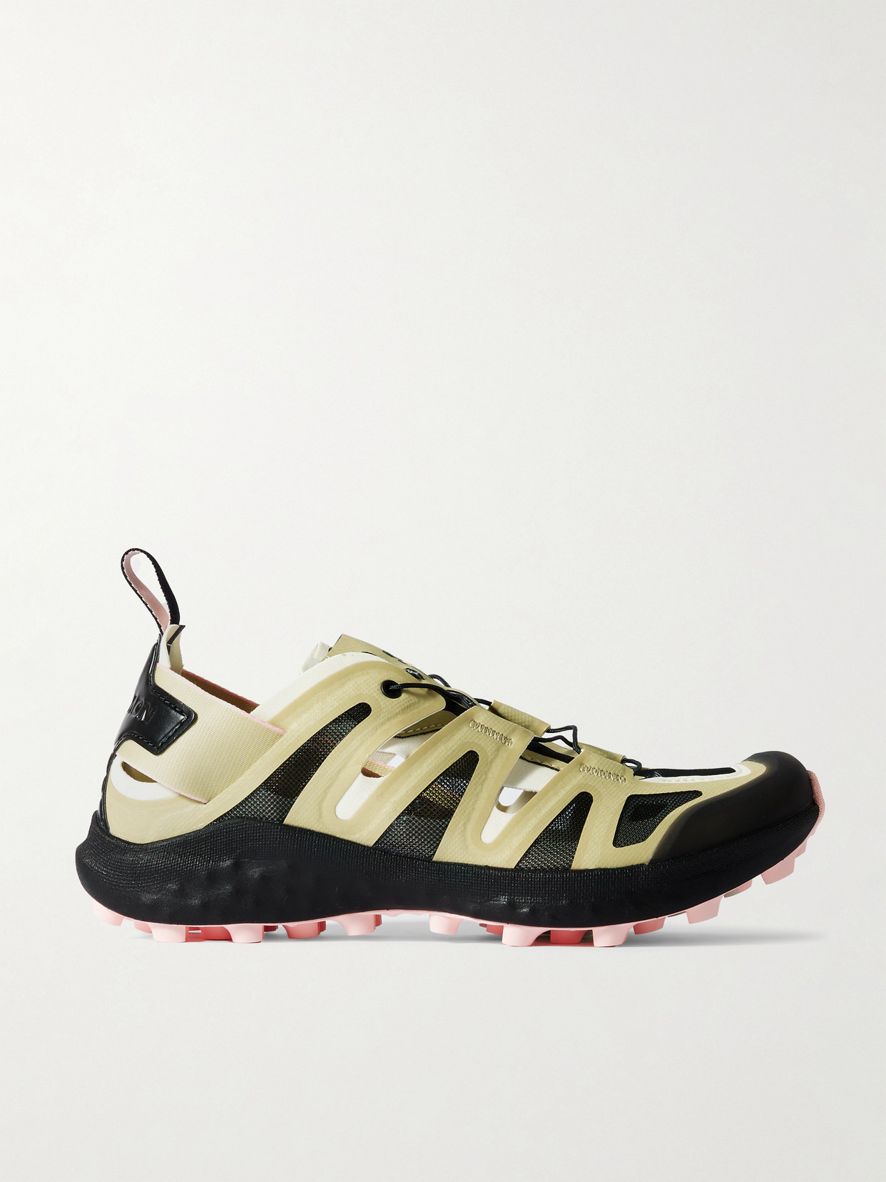 Salomon - Udara Advanced Cutout Rubber And Mesh Sneakers - Army green