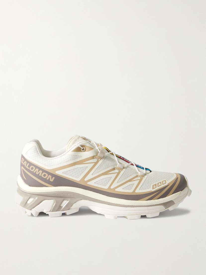 Salomon Xt-6 Rubber-trimmed Mesh Sneakers