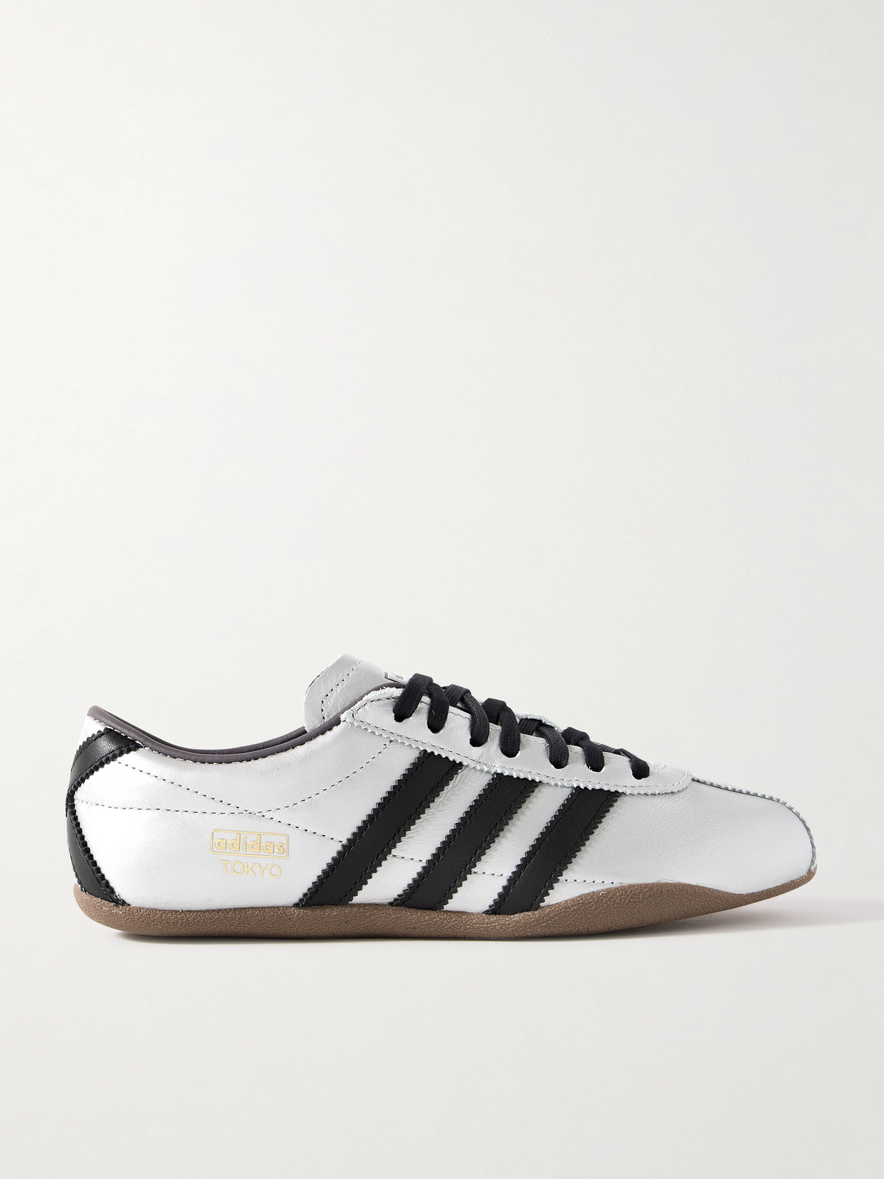 Adidas Originals Adidas Tokyo Low Top Suede Sneaker In Silver