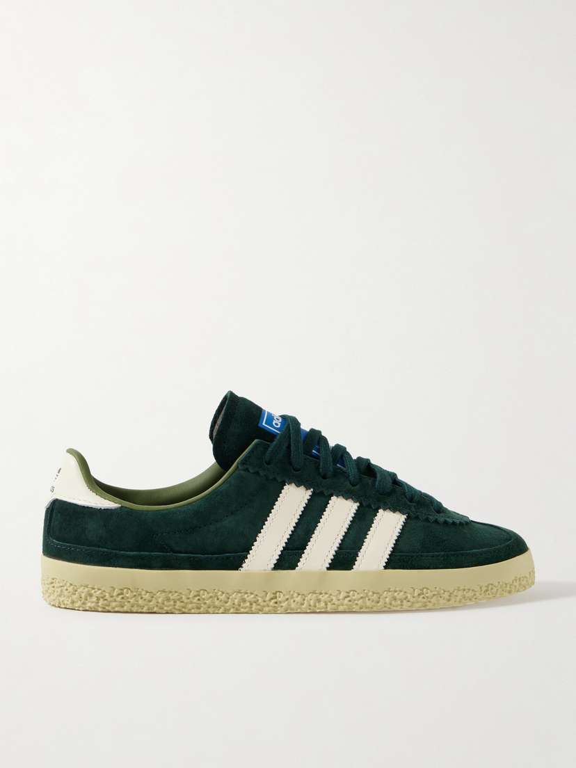 adidas Originals Roelle Spezial Leather-trimmed Suede Sneakers