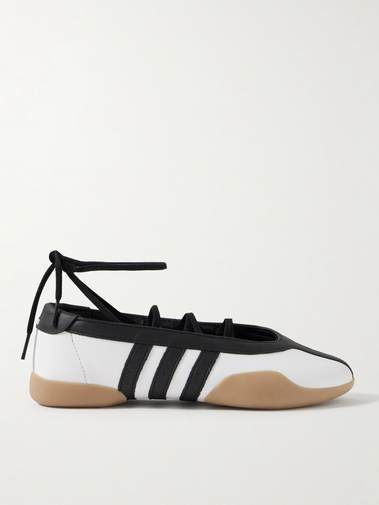 Adidas Originals Taekwondo Mei Ballet "cloud White/core Black/gum" Sneakers In White