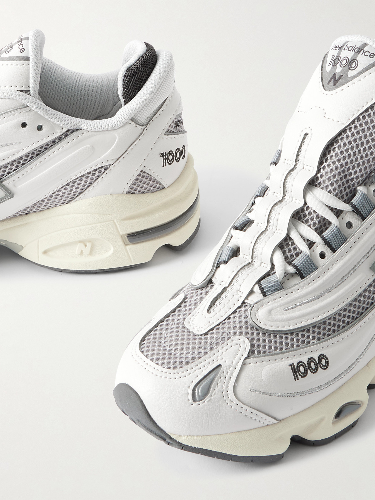 1000 Faux Leather And Sneakers
