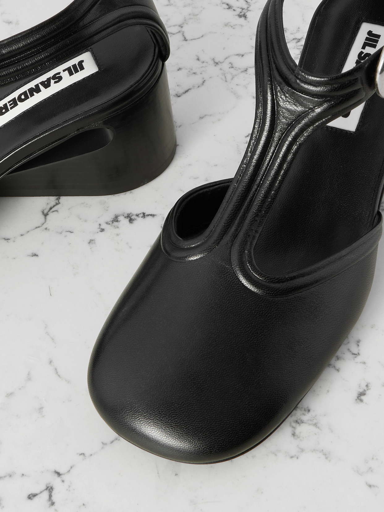 Jil Sander Sandals Woman In Black