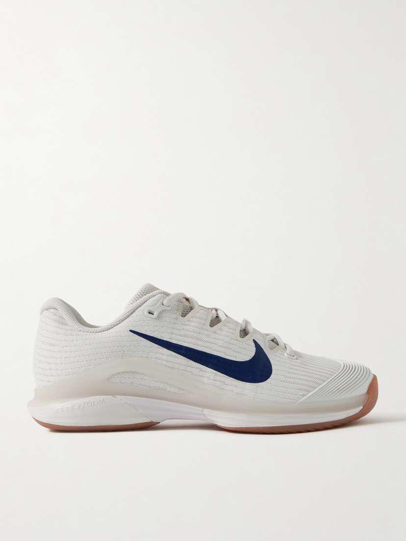 Nike Vapor 12 Rubber-trimmed Mesh Sneakers