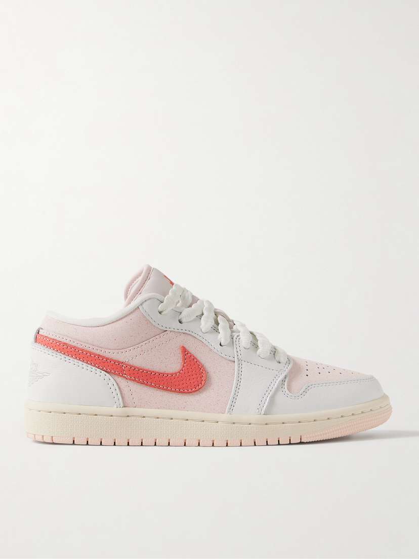 Nike Air Jordan 1 Low Se Leather Sneakers