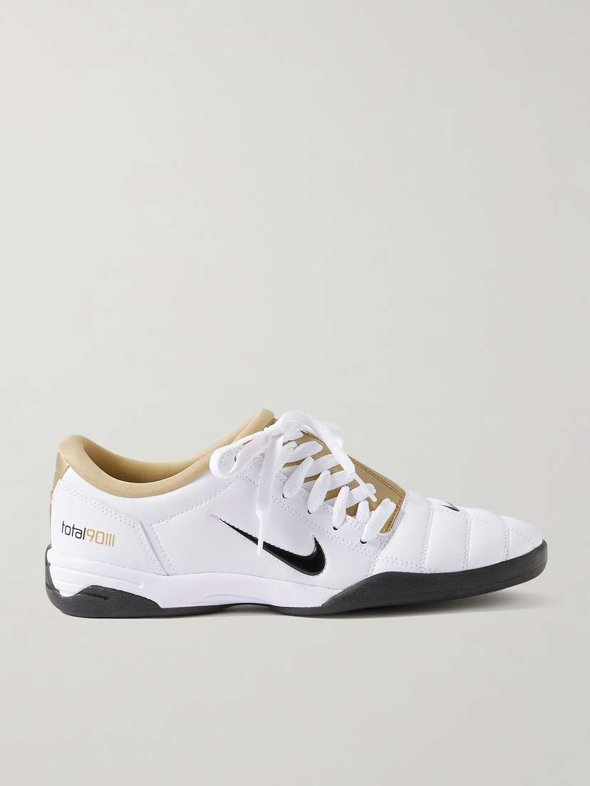 Nike T90 Metallic Leather Sneakers