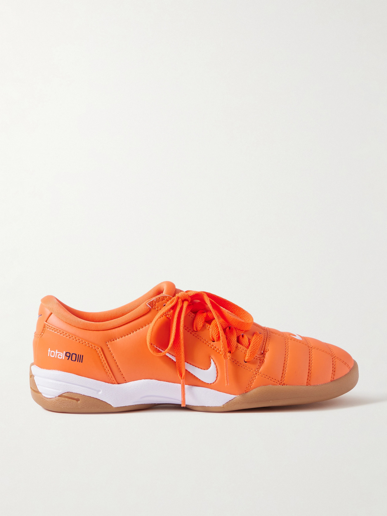 Nike Total 90 Quilted Sneakers In Orange