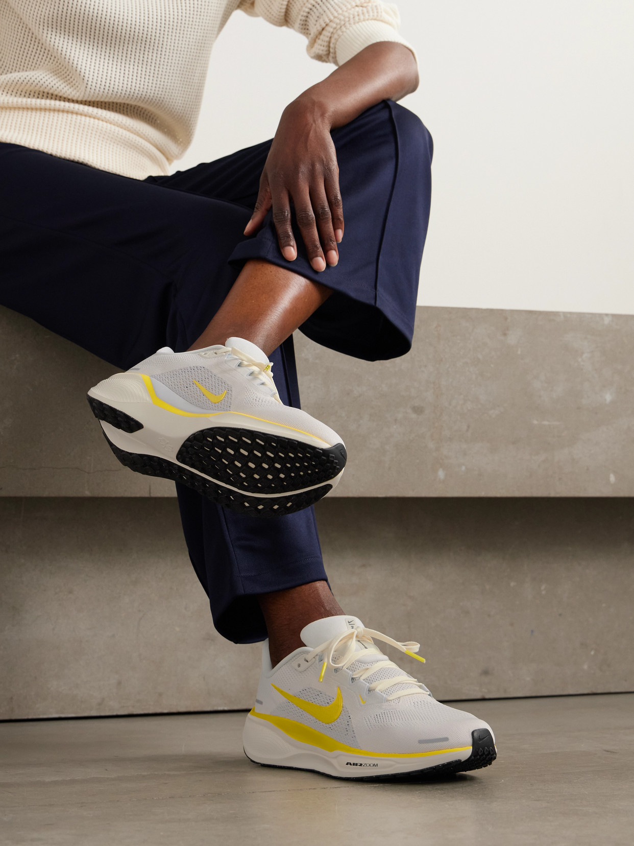 Nike Pegasus 41 Rubber-trimmed Mesh Sneakers