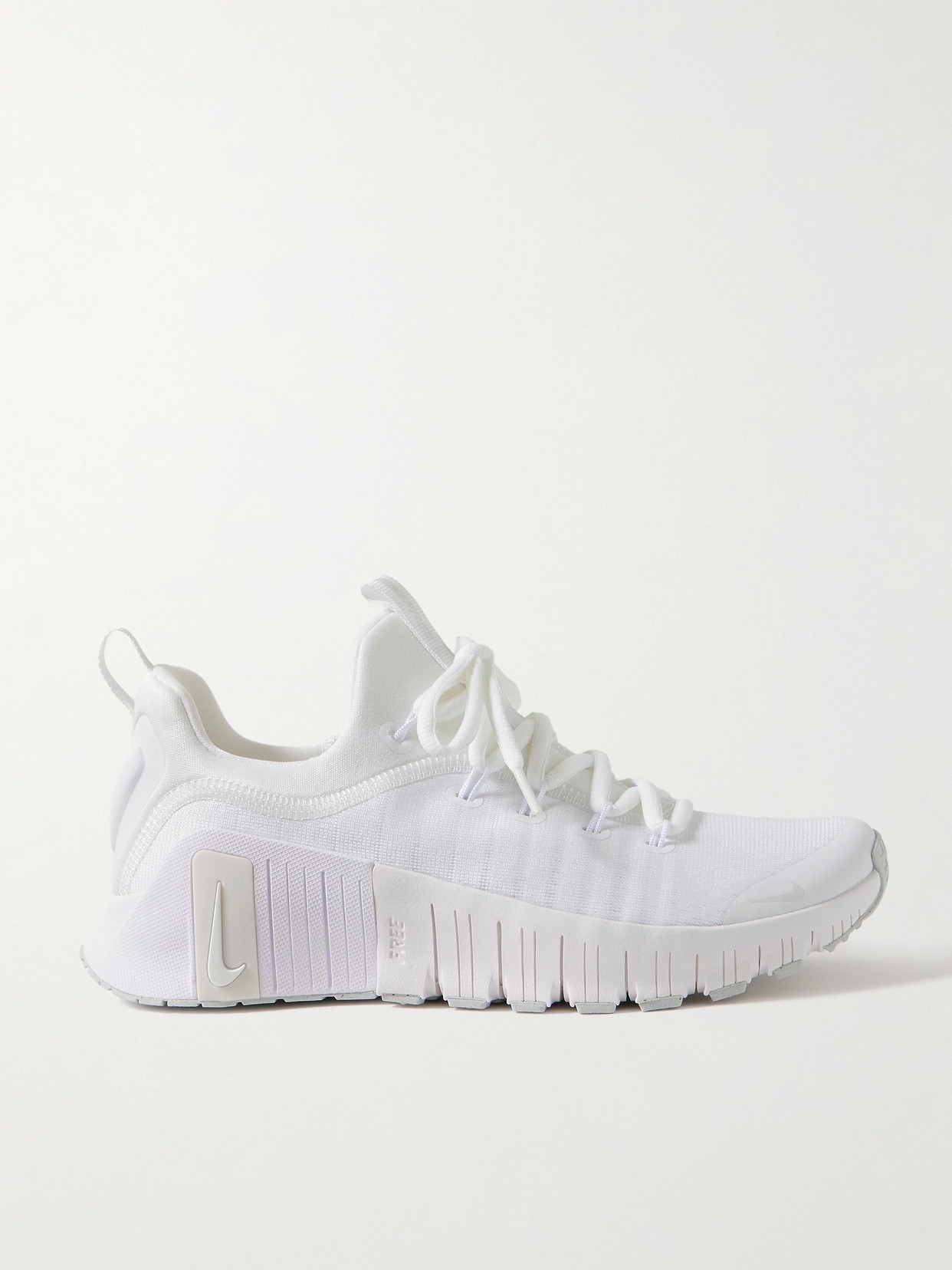 Nike Free Metcon 6 Mesh Sneakers In White