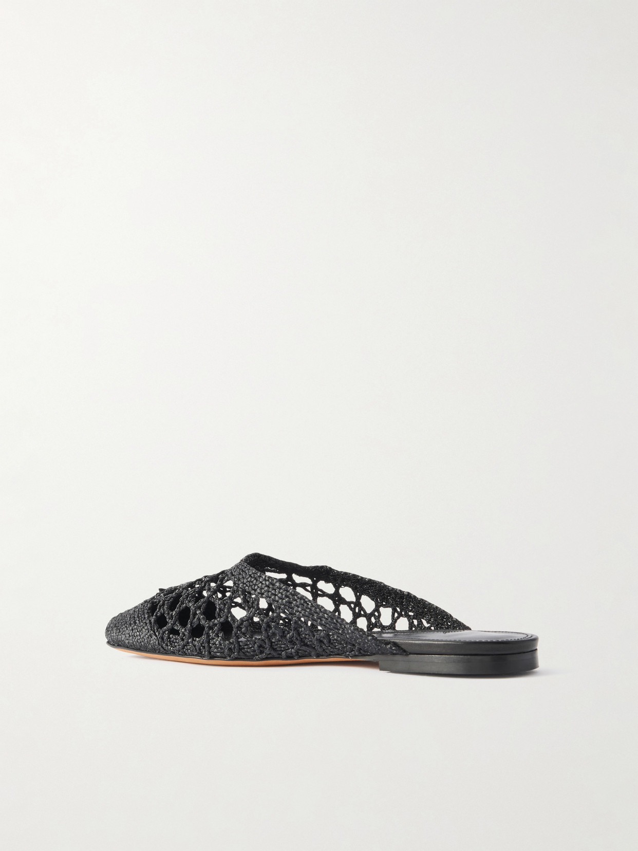 Emme Parsons Woven Raffia Mules