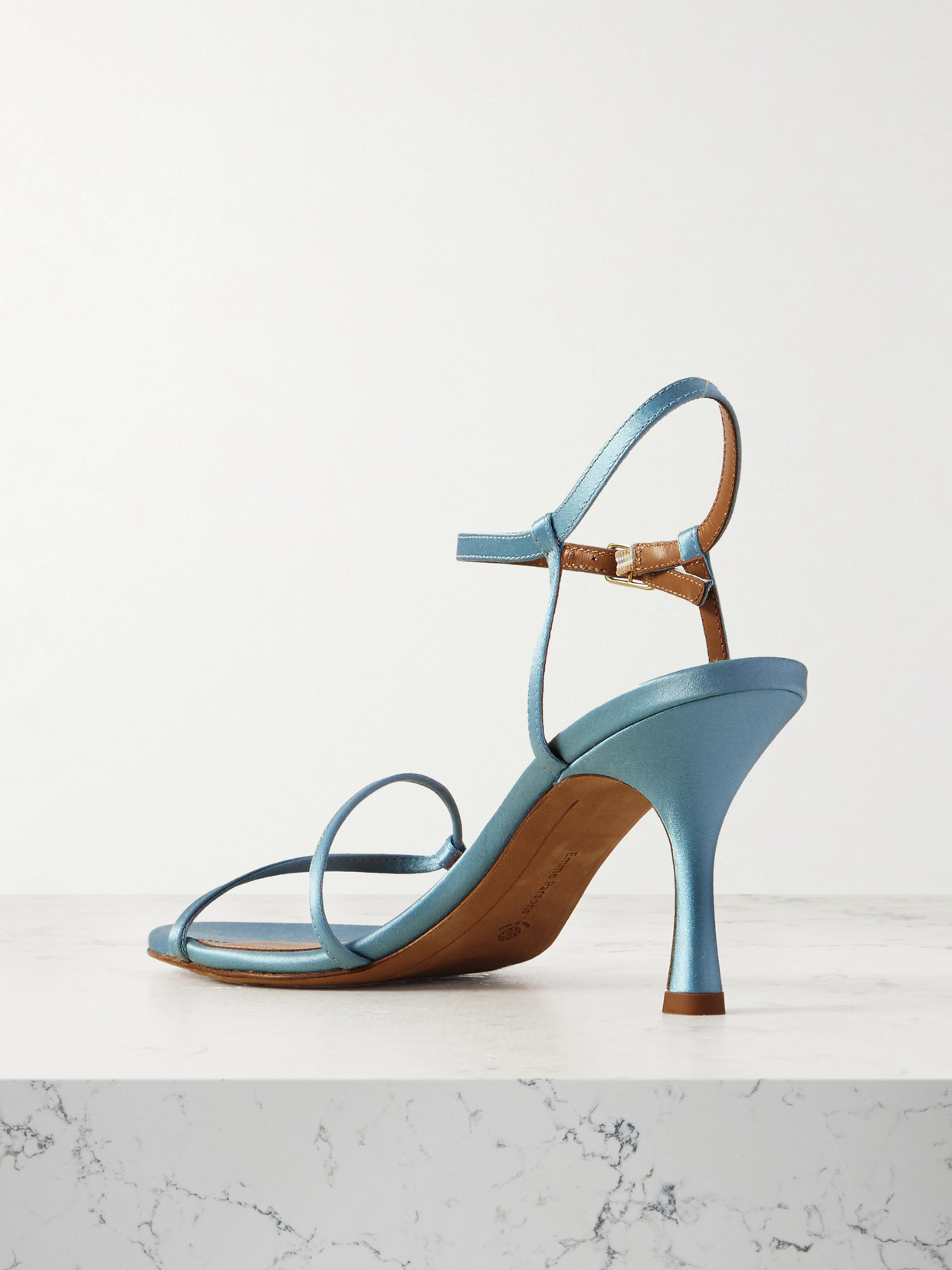 Emme Parsons Loop Satin Sandals