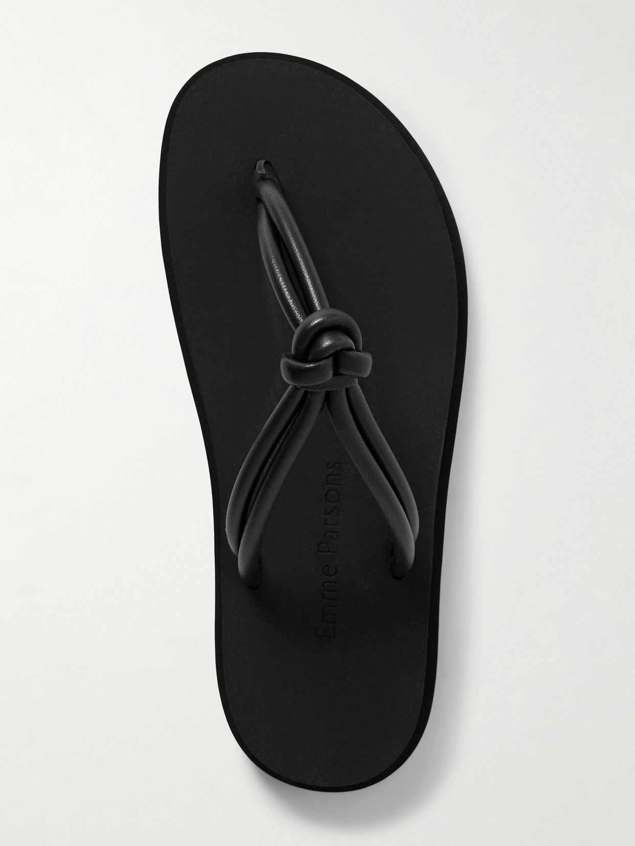 Emme Parsons Knot Pool Slide In Black