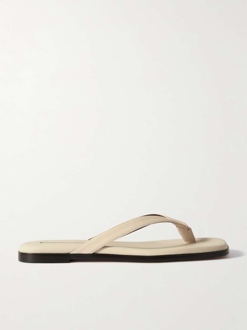 Emme Parsons Meta Leather Flip Flops