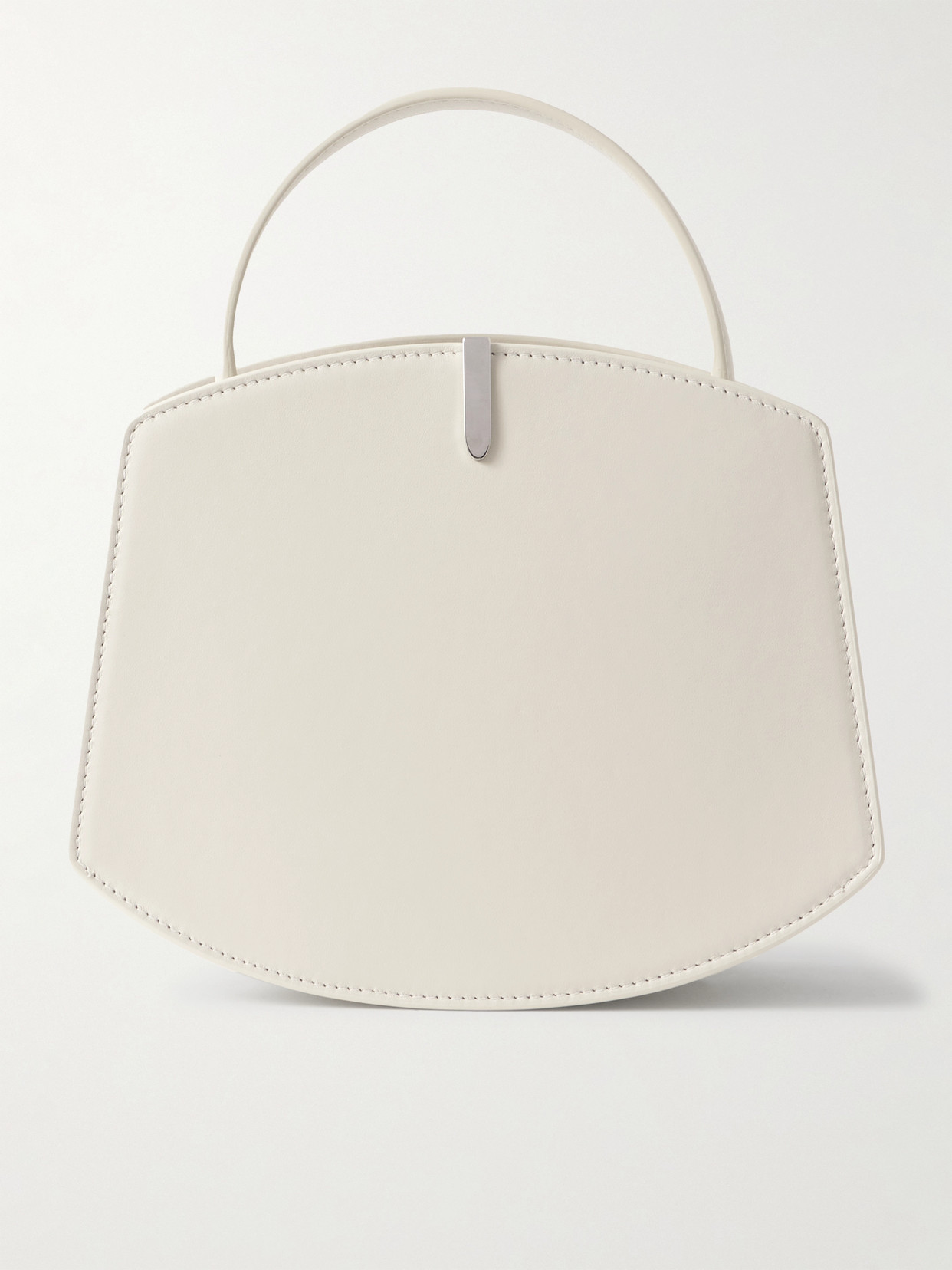 Savette Florence Mini Embellished Leather Tote In Ivory