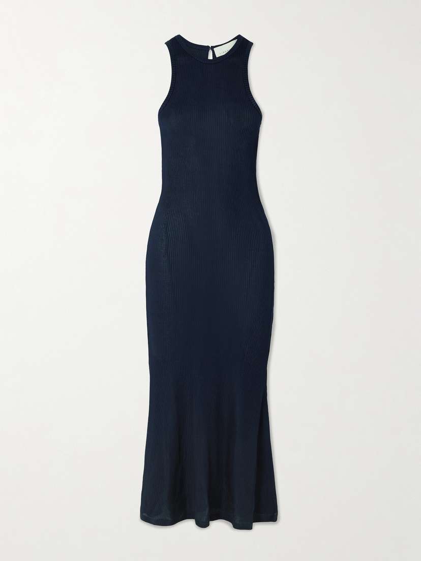 LIBEROWE Joan Ribbed Jersey Midi Dress