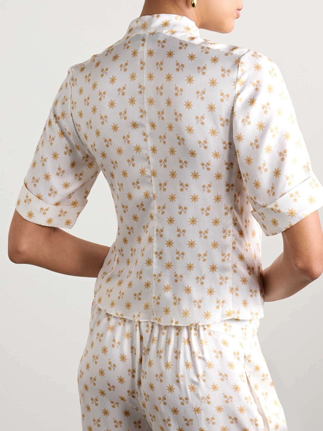 LIBEROWE JOSETTE FLORAL-PRINT TWILL SHIRT