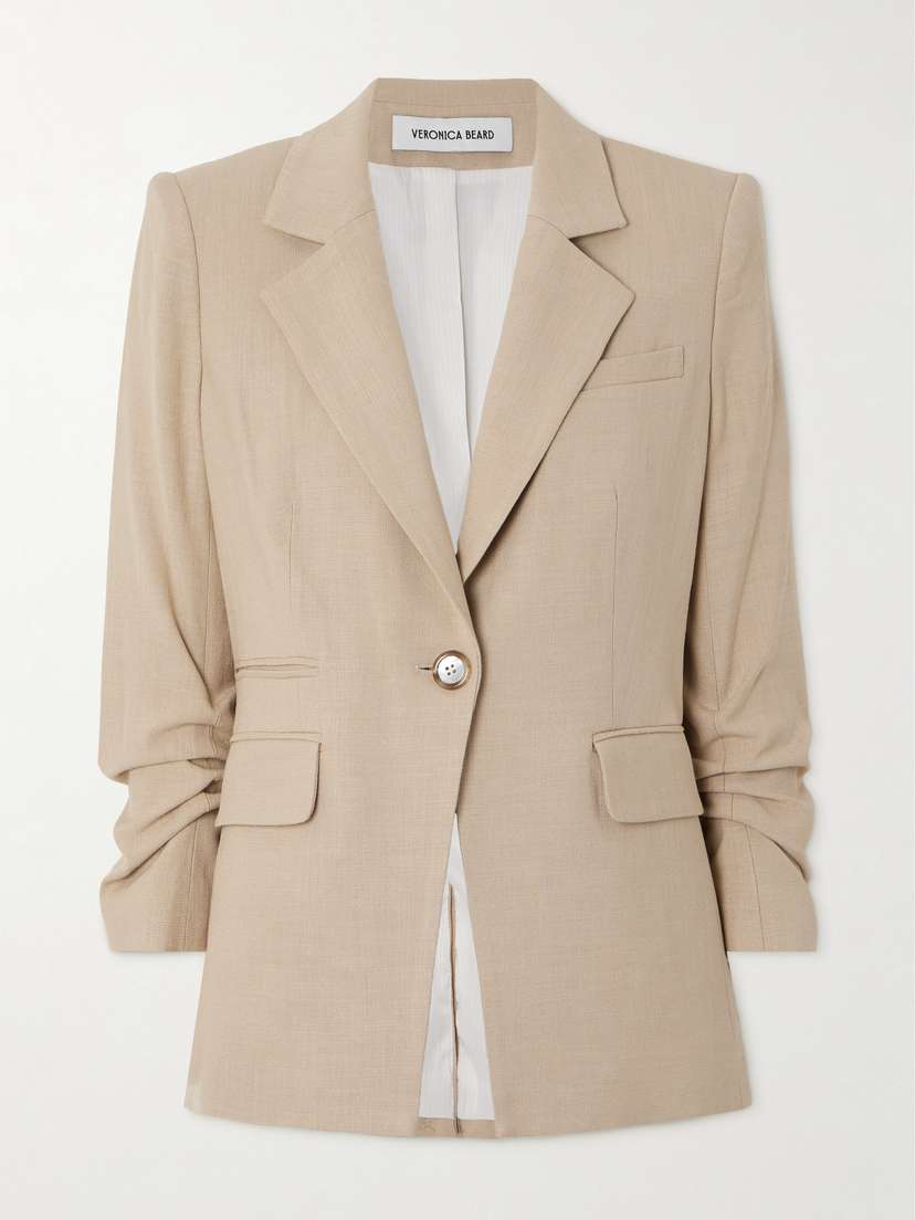 Veronica Beard Battista Dickey Canvas Jacket