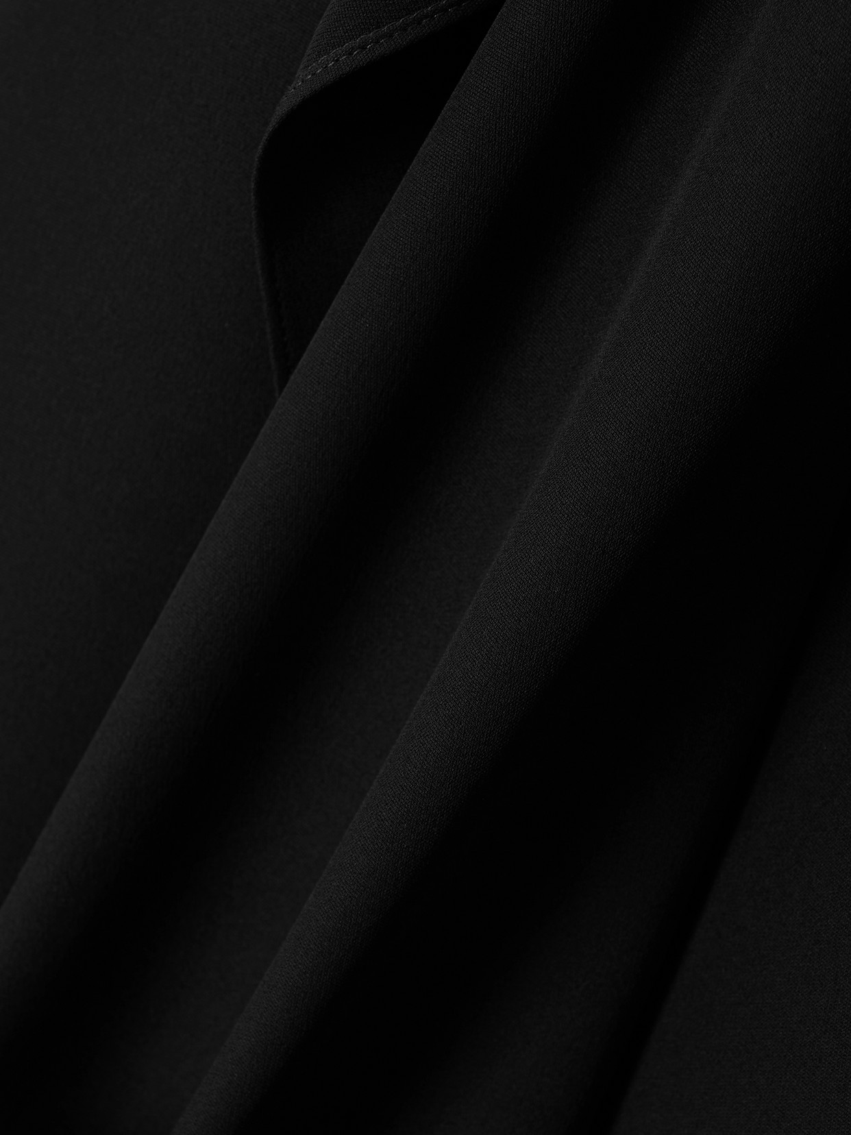Garavani - Feather-Trimmed Scarf-Detailed Silk Crepe De Chine Blouse