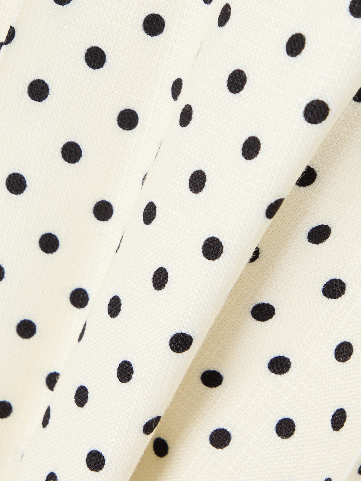 Garavani - Aline Polka-Dot Canvas Mini