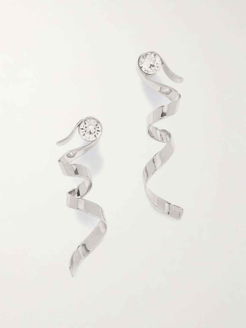 Dries Van Noten tone Crystal Earrings