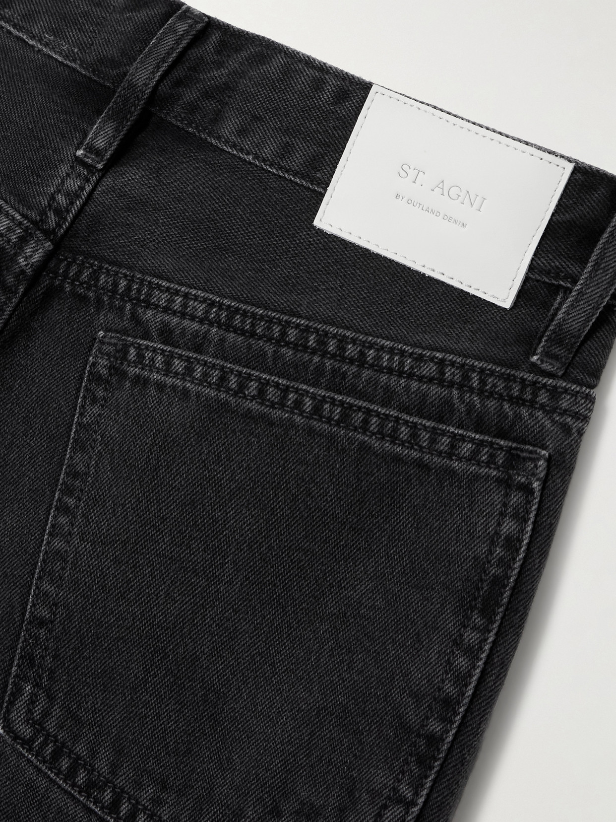 90S Low-Rise Straight-Leg Organic Jeans