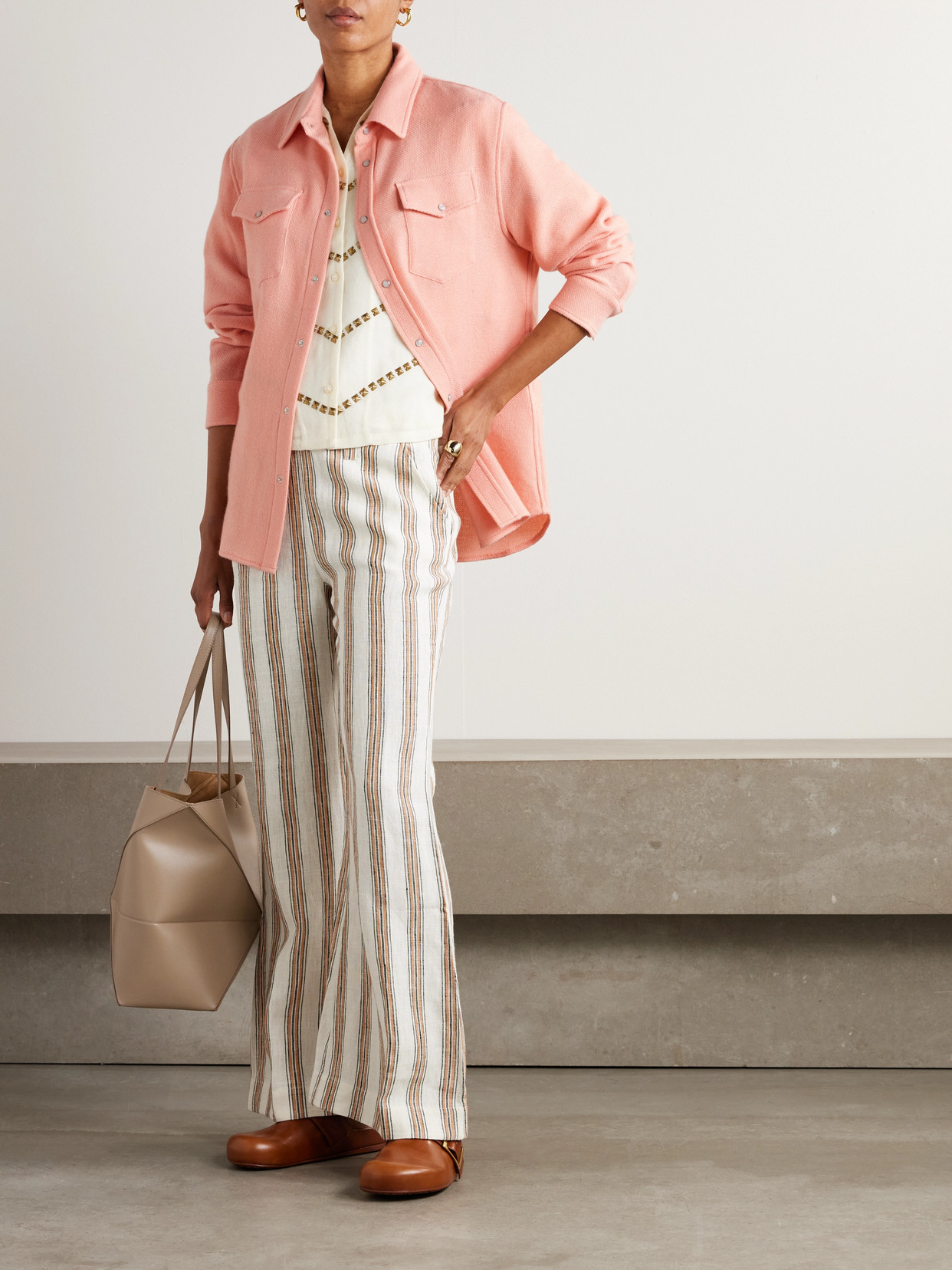 God's True Cashmere Cashmere Shirt