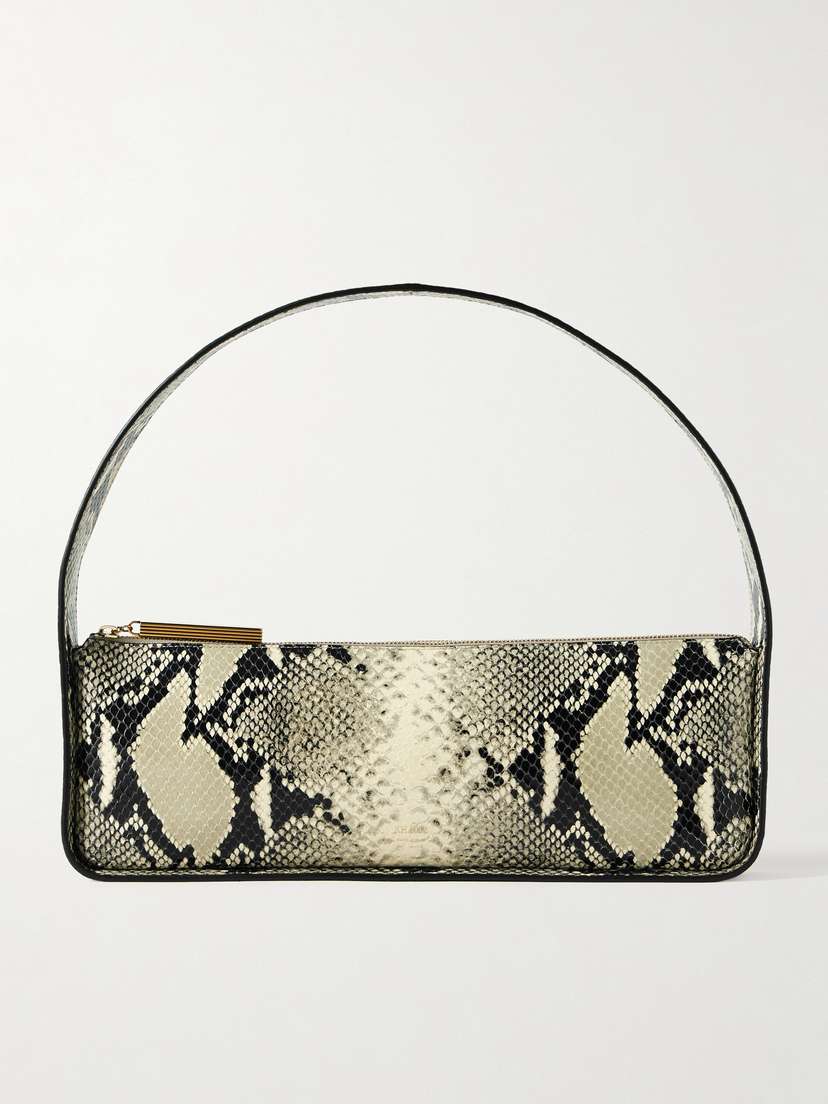 Khaite Lori Snake-effect Leather Shoulder Bag