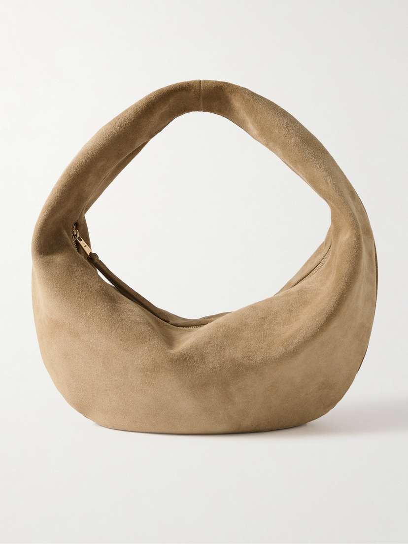 Khaite Olivia Medium Suede Tote