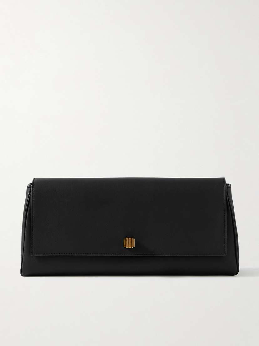 Khaite Audrey Leather Clutch