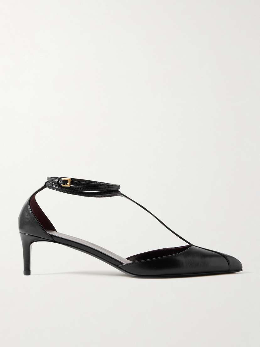 Khaite — Mia leather pumps