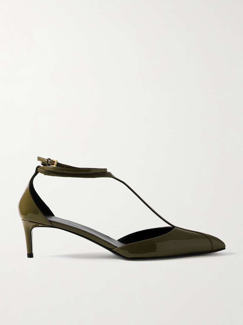 Khaite Mia Patent-leather Pumps