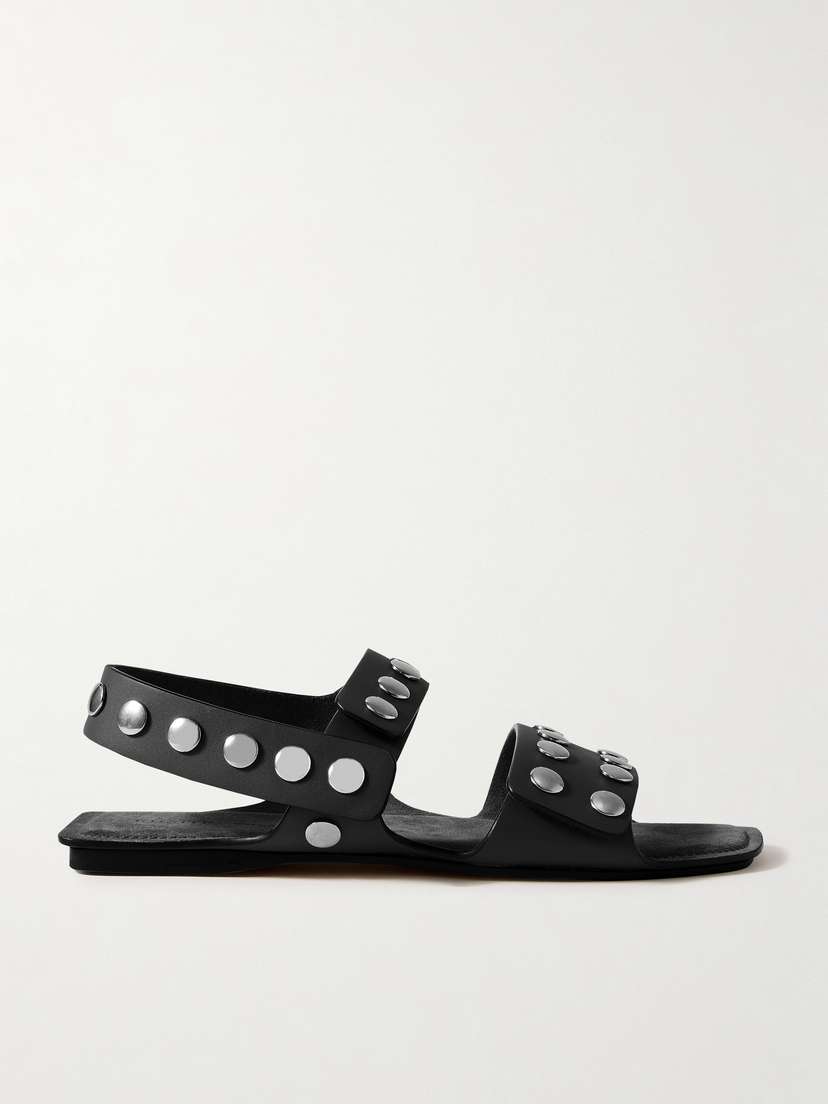 Khaite Boden Studded Leather Sandals
