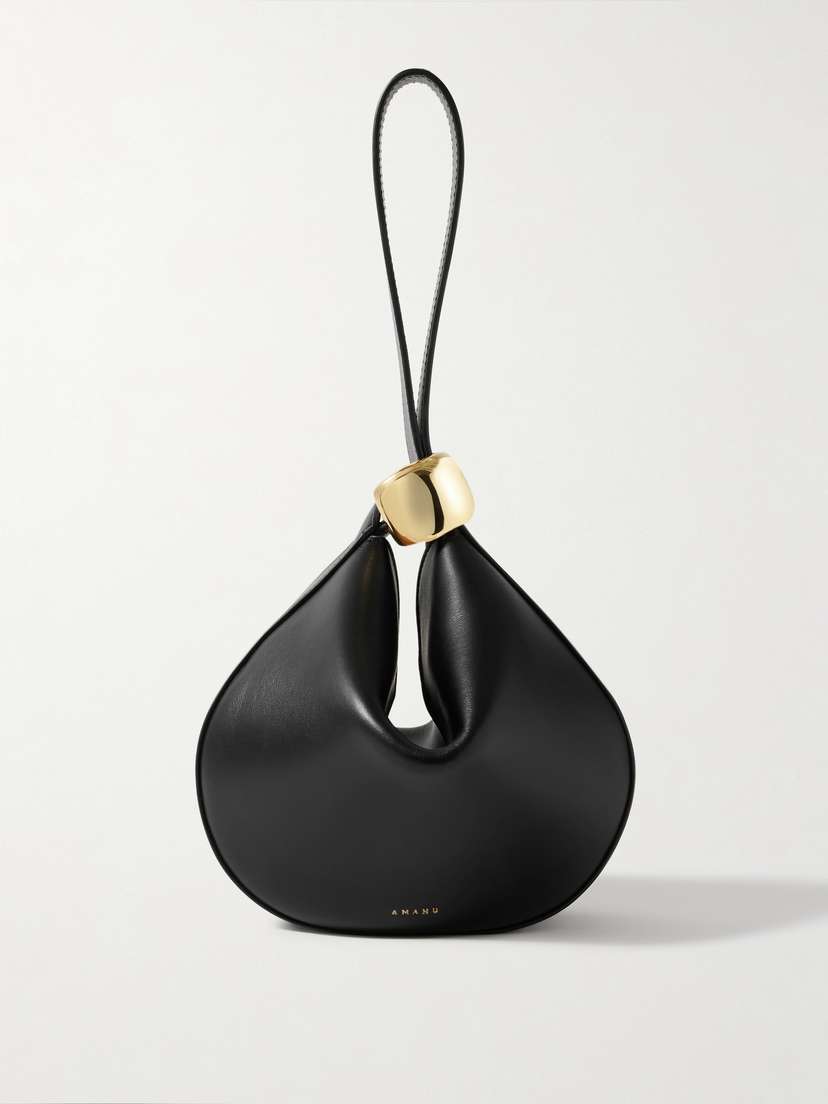 AMANU The Zambia Embellished Leather Tote