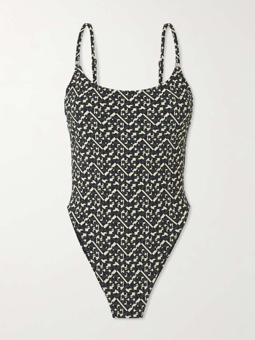 Tory Burch Printed Underwired Swimsuit