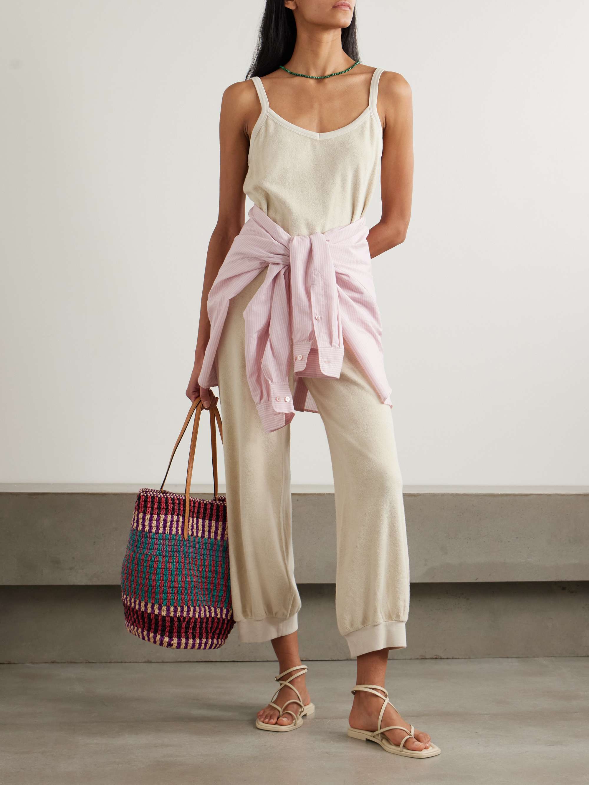 The Giorgi Tank Jumpsuit in Terry – Suzie Kondi
