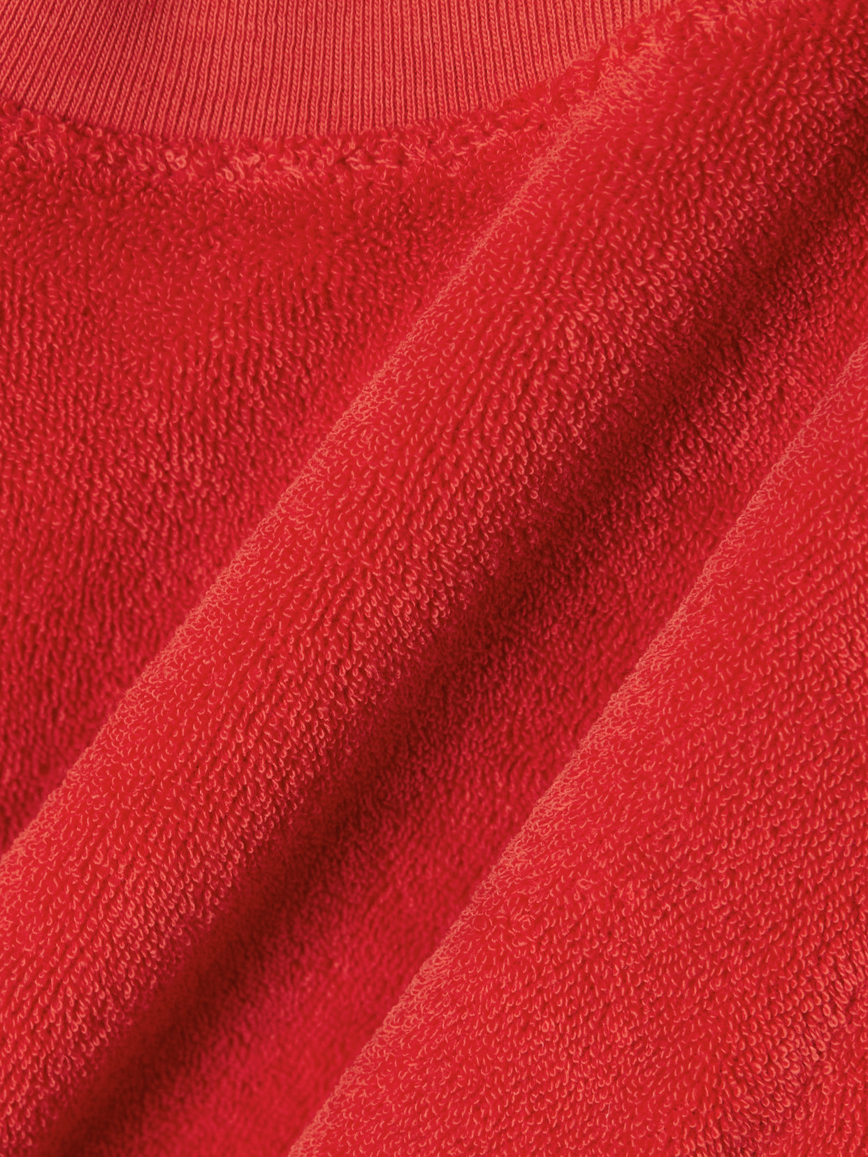 Suzie Kondi Corfu Cotton-blend Terry T-shirt In Red