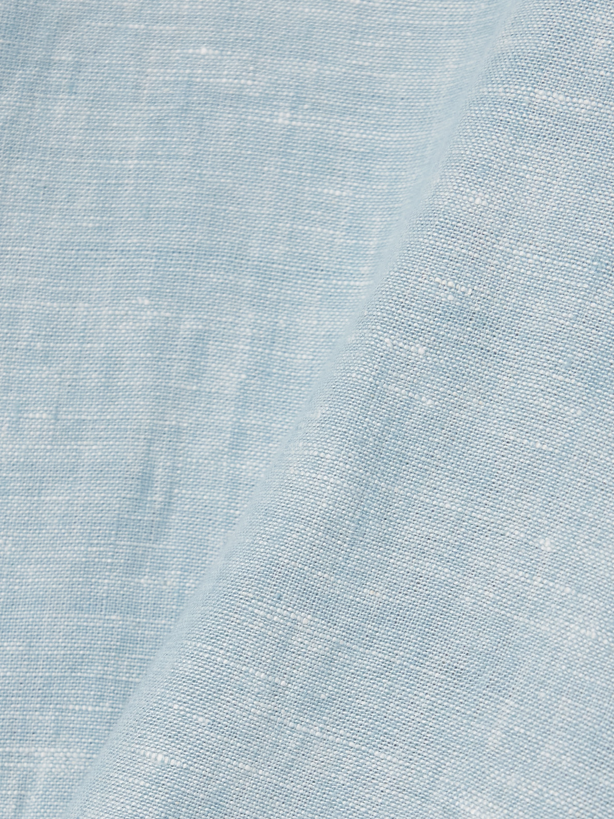 Shop Suzie Kondi Saria Linen-chambray T-shirt