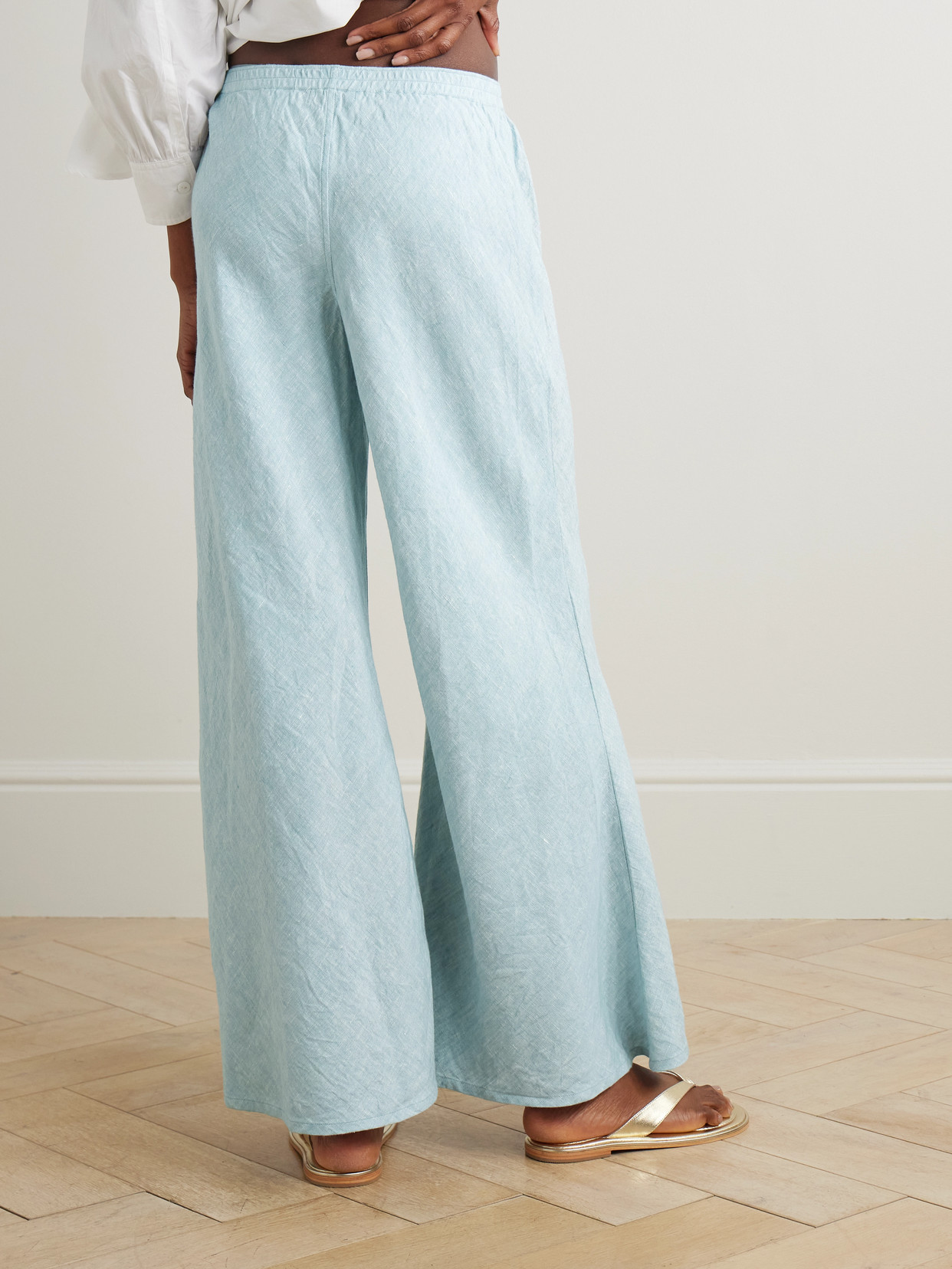 Suzie Kondi Anesi Linen Flared Pants